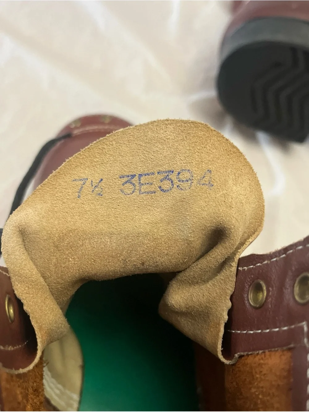 Vintage Iron Age steel toe boots